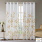 Burnout Printed Curtain Panel (Only 1 Pc Panel)