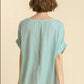 अम्गी - एनिमल जैक्वार्ड डॉल्मन स्लीव टॉप