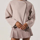 Astr - Jennah Wool-blend Wrap Jacket