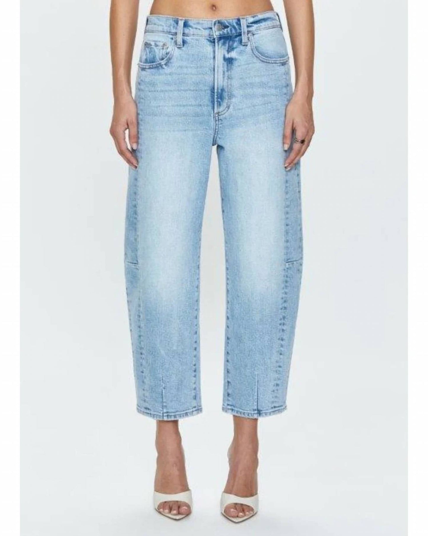 Pistola - Eli High Rise Barrel Jeans
