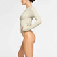 Skims - Cotton Jersey Long Sleeve T-shirt Women’s S Color Bone Stretch Tee