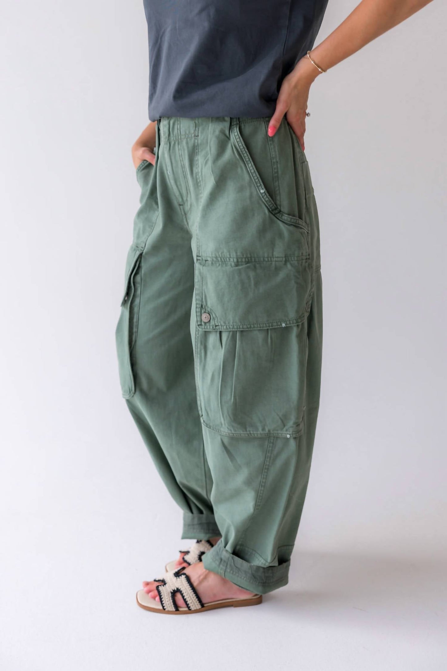 Free People - Brentwood Slouch Pants