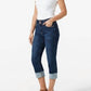 Judy Blue - Violet High Waist Double Button Capri