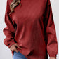 Aapparella - Ribbed Loose Fit Sweatshirt