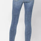Judy Blue - Mid Rise Skinny Crop Jean