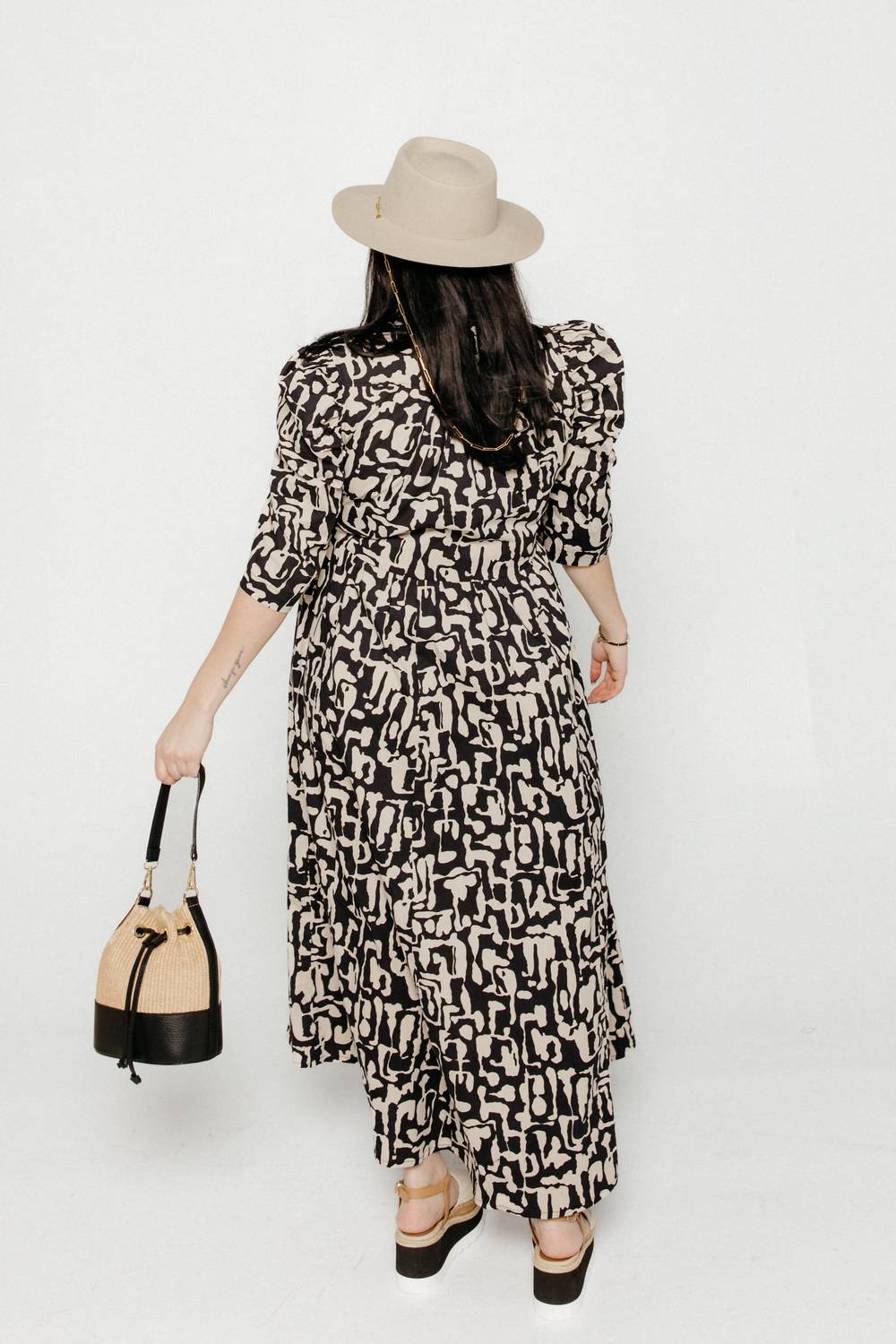 Bel Kazan - Willa Dress Cream Sahara
