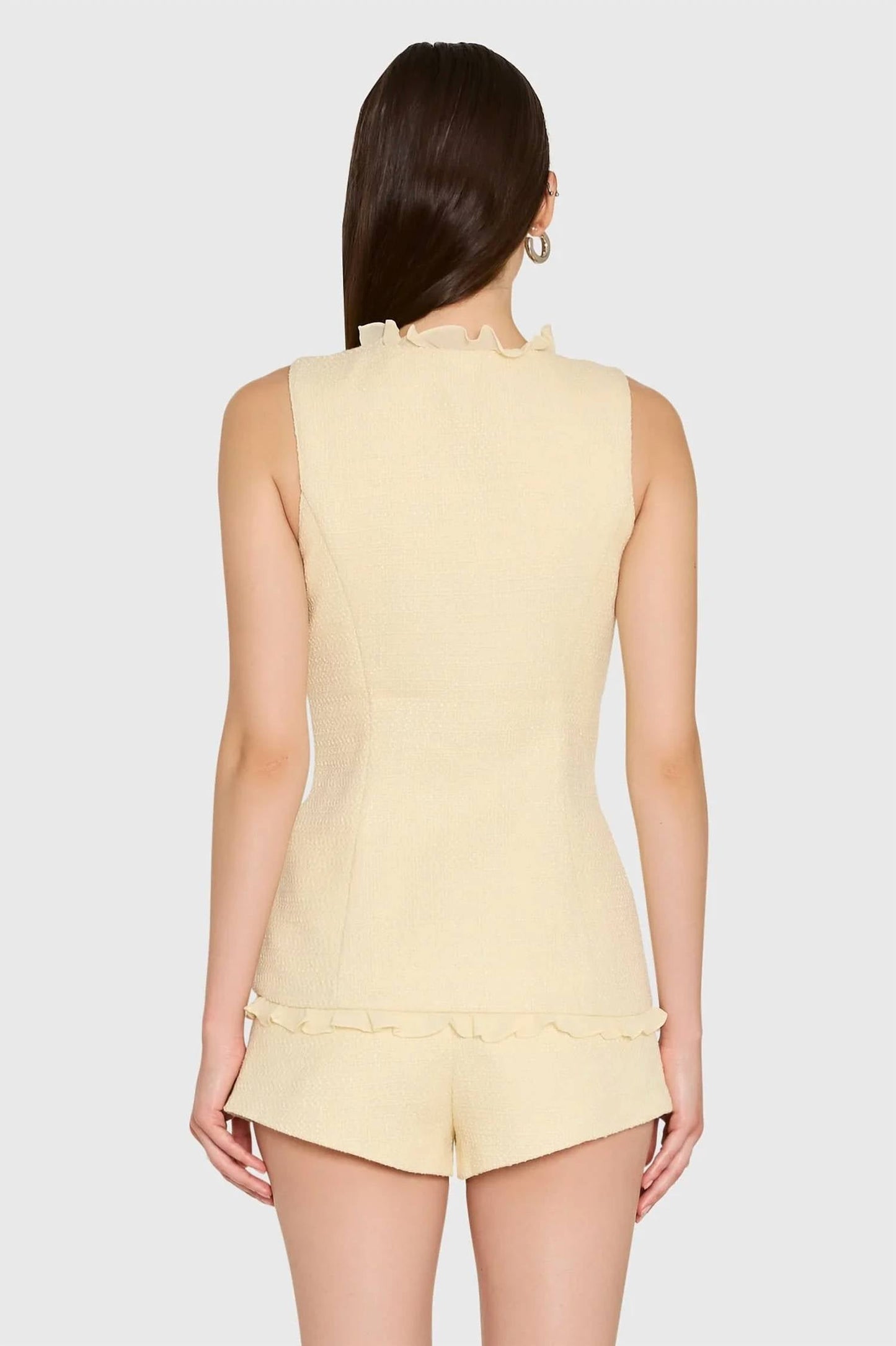 Amanda Uprichard - Kya Ruffle Top