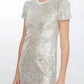 Generation Love - Donna Sequin Puff Sleeve Mini Dress