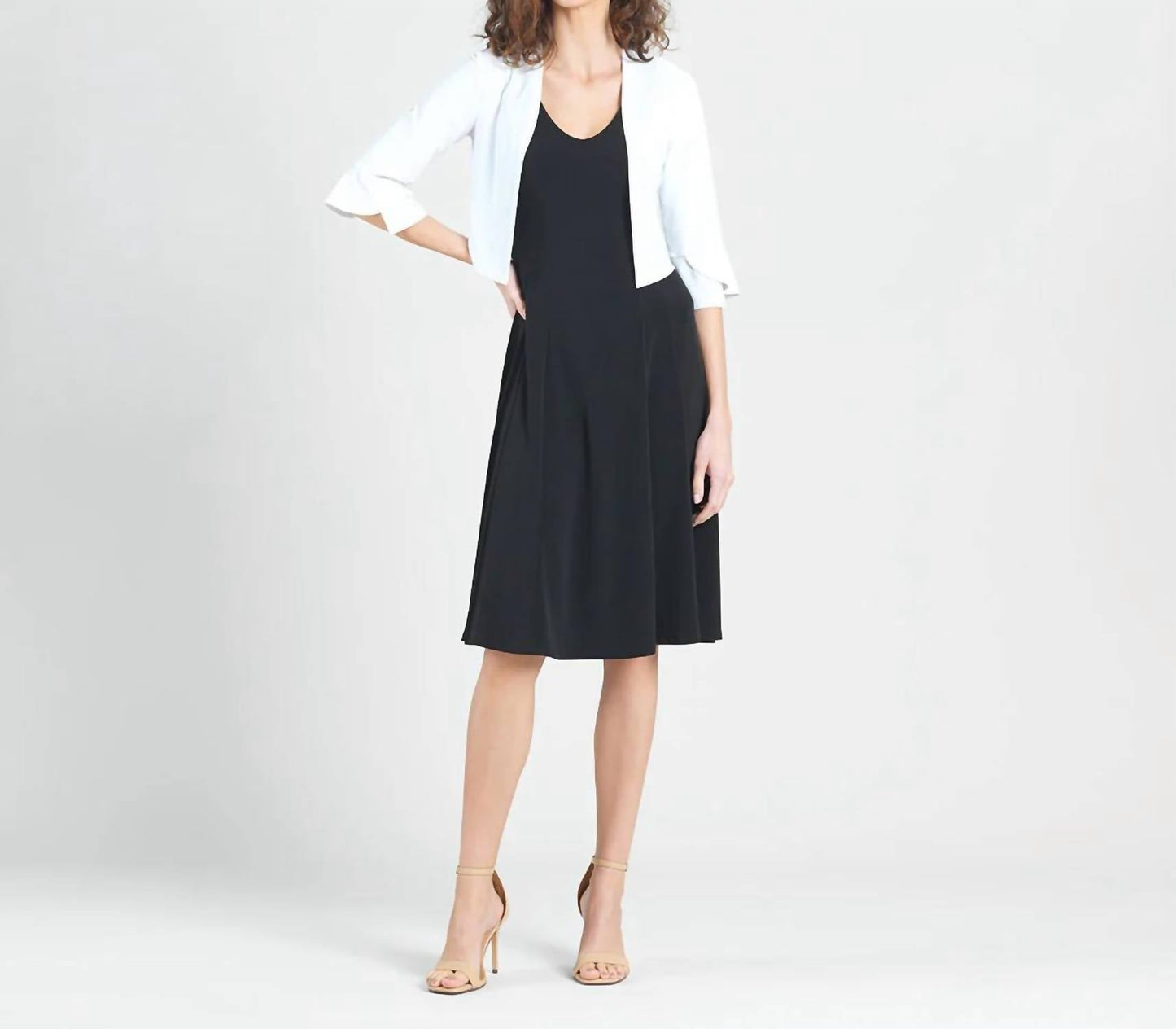 Clara Sun Woo - Tulip Sleeve Short Cardigan