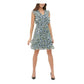 tommy-hilfiger-womens-navy-floral-cap-sleeve-fit-flare-dress