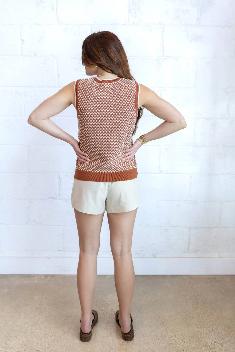 Varley - Jenson Stitch Knit Tank Top