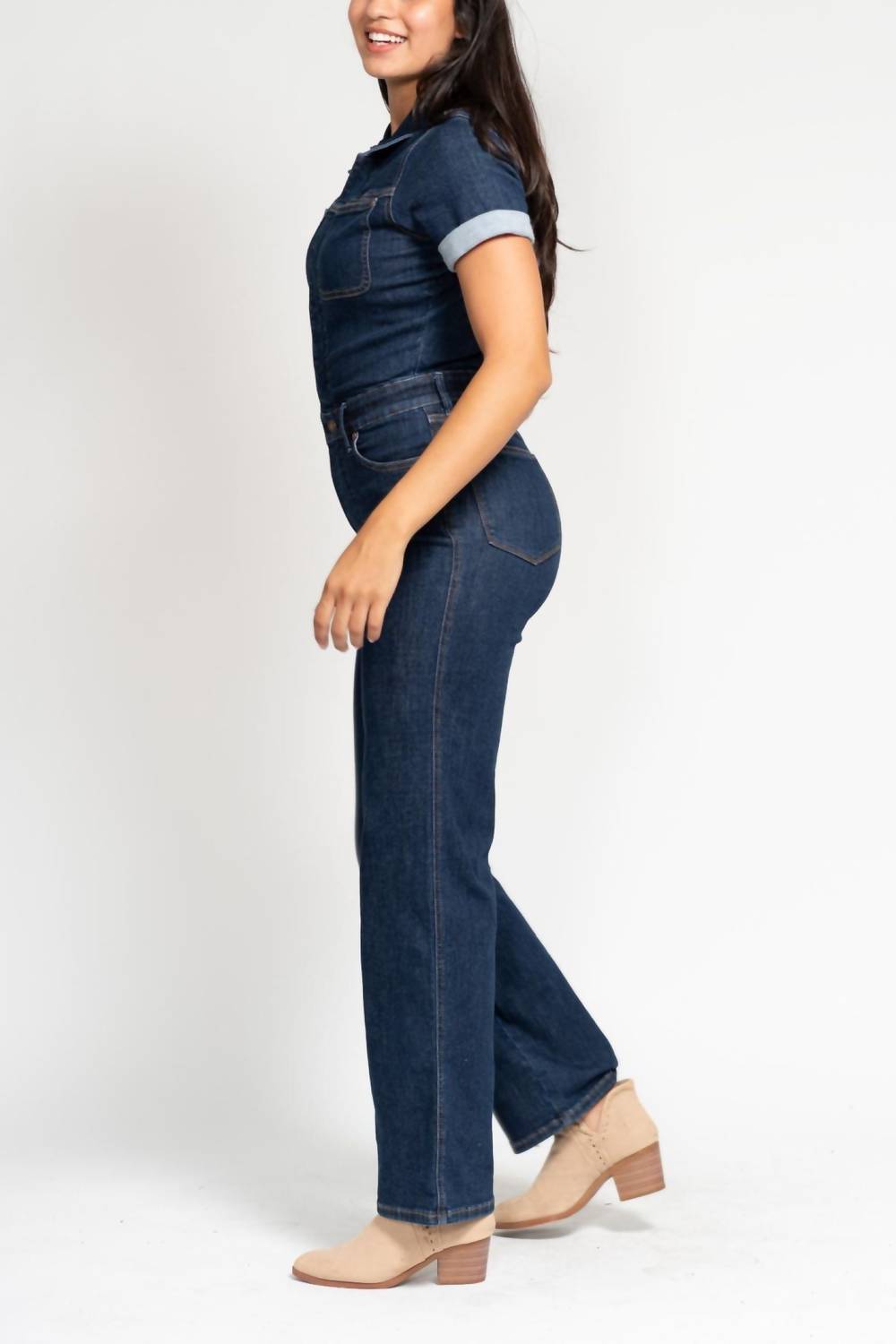 Judy Blue - High Waist Tummy Control Jumpsuit
