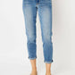 Judy Blue - Keep It Cuff Midrise Jeans