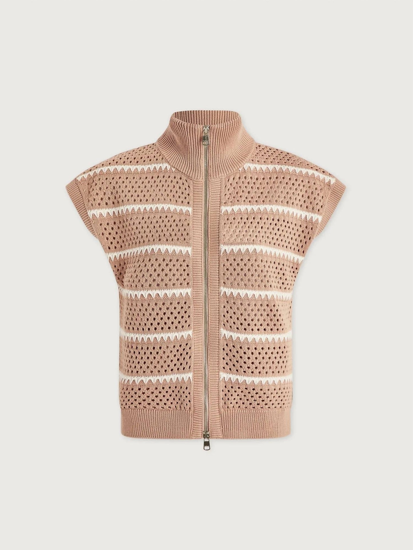 Varley - Haney Zip-Through Knit Top