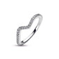 Pandora - Women's Sparkling Wave Ring