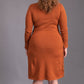 The Athletic Side Of Us - Ribbed Sweater Dress