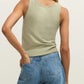 Z Supply - Women's Classic Slub Scoop Tank Top