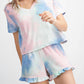 143 Story - Tie Dye Short Sleeve Top