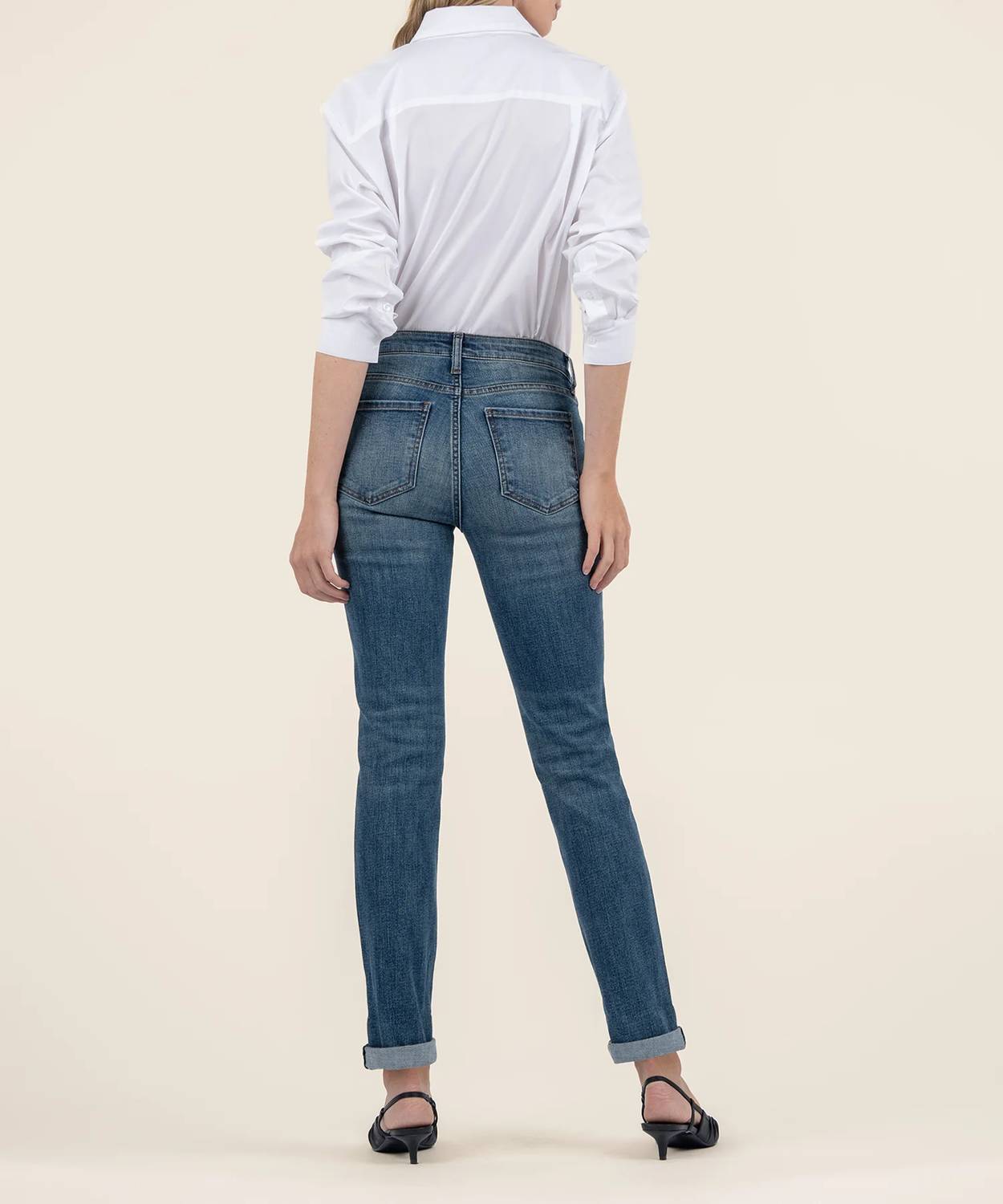 Kut From The Kloth - Catherine Mid Rise Boyfriend