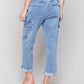 Charlie B - Chambray Stretch Cargo Pants
