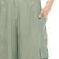 Johnny Was - DRAWSTRING HEM CARGO PANT MARISOL
