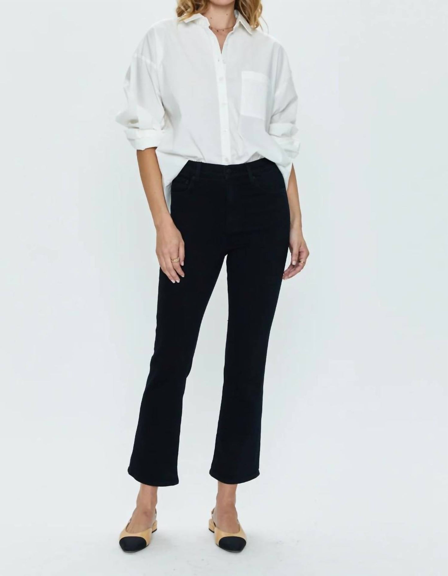 Pistola - Lennon High Rise Crop Bootcut Jeans