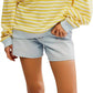 Free People - Classic Striped Crew Top