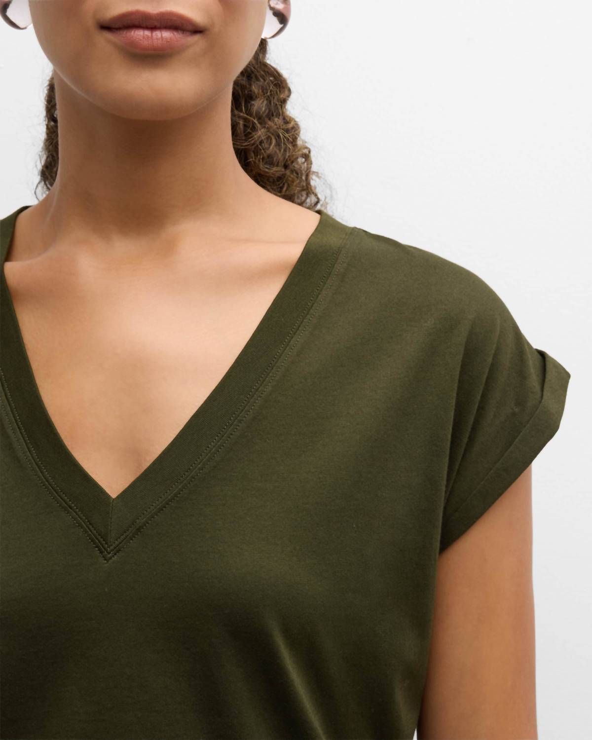 Frame - Easy V-Neck Tee
