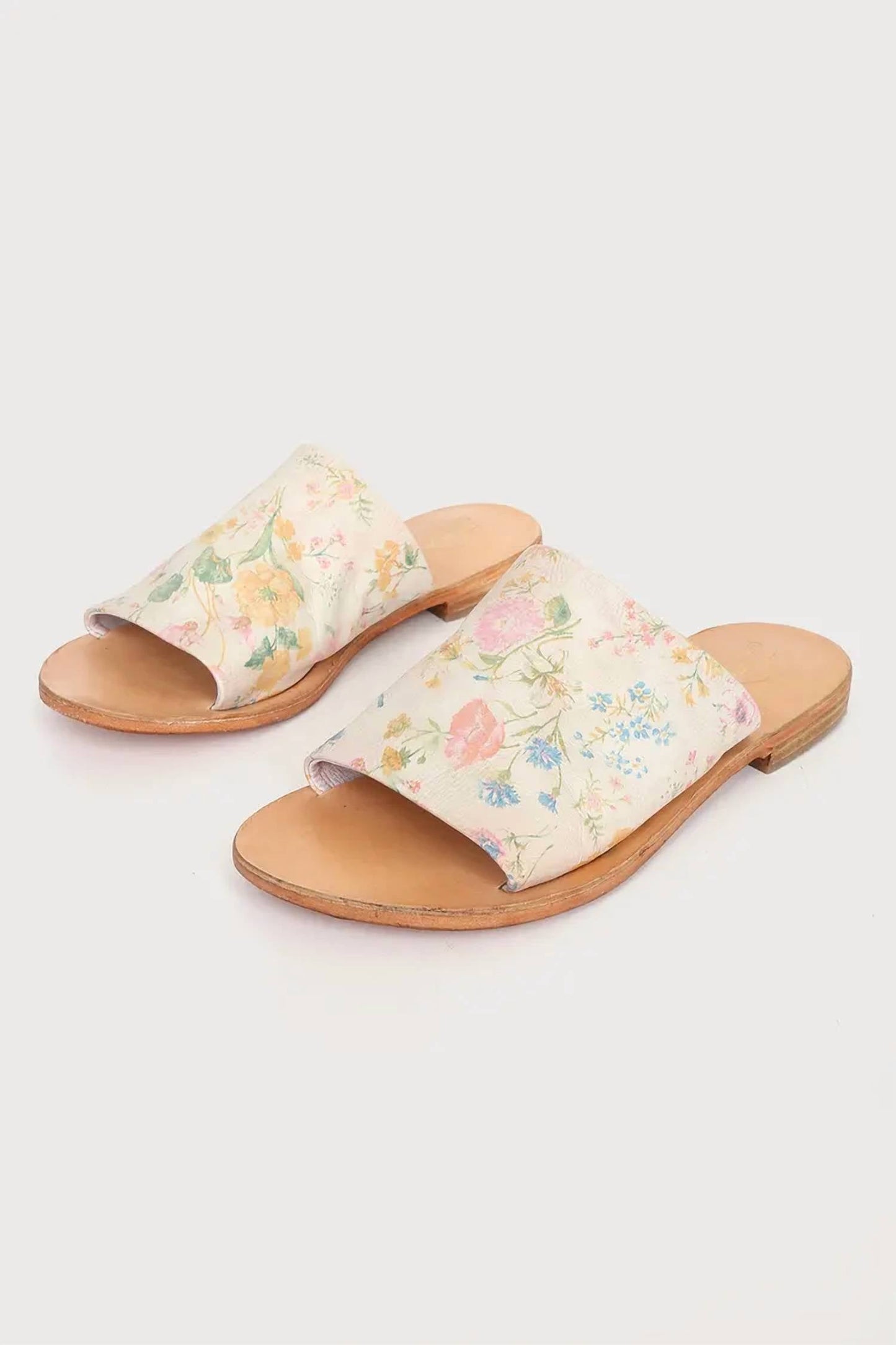 Free People - Women's Print Vincente Slide Sandal