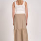 Elan - Mixed Media Midi Tank Dress