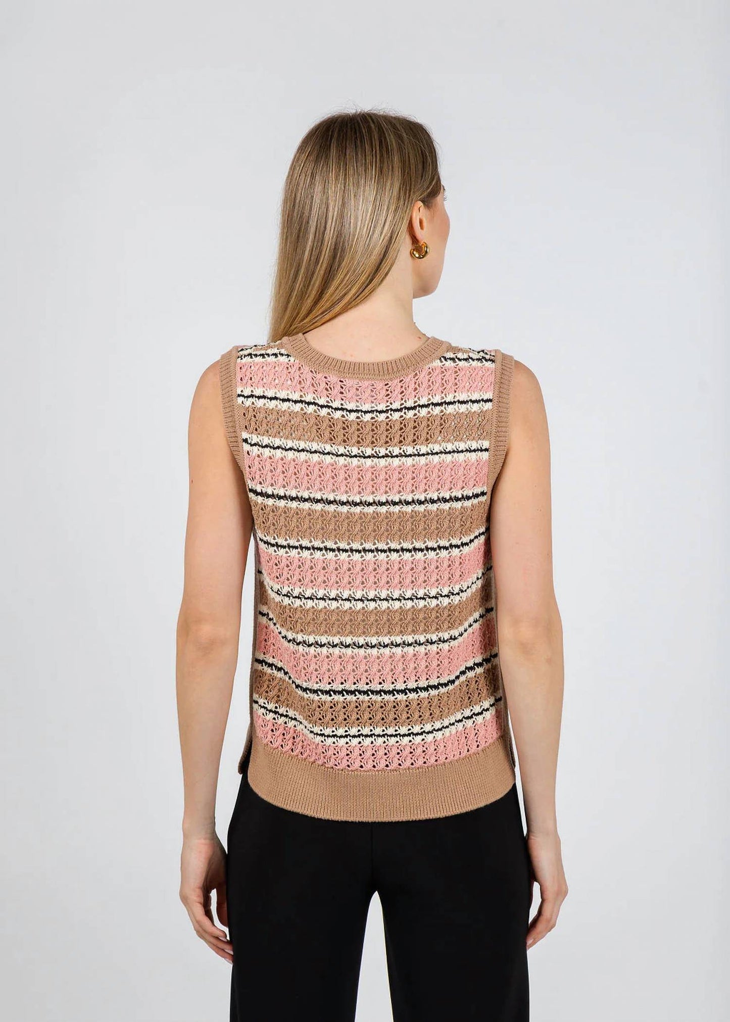 Varley - Deeley Stripe Stitch Tank Top