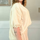 Risen - Short Ruffle Sleeve Button Down Top