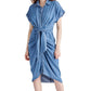 Steve Madden - Tori Tie Front Midi Dress