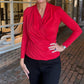 A'Nue Miami - Crossover V-neck Top