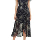 Kensie - Short Sleeve Chiffon Dress