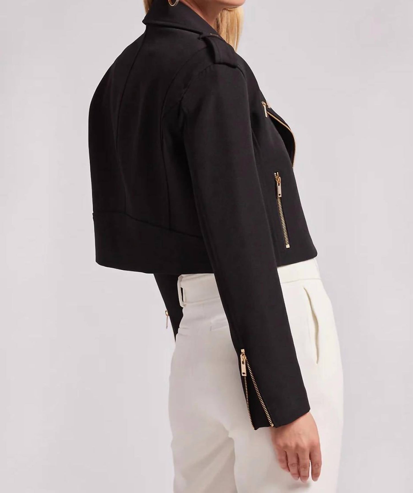 Generation Love - Cosita Crepe Moto Jacket