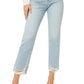 Good American - BOY DISTRESSED STRAIGHT LEG JEANS