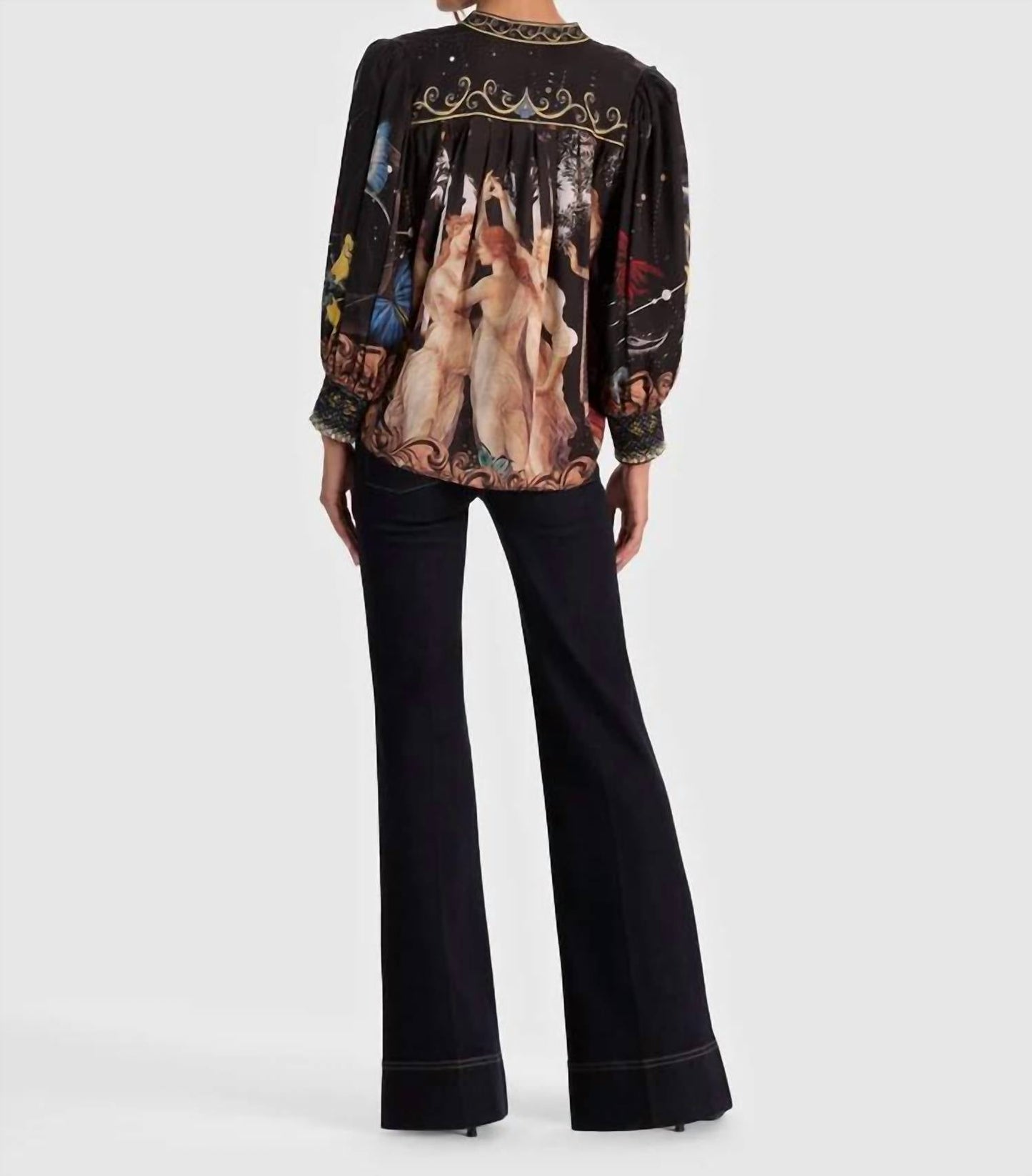 Alice + Olivia - Cora Button Down Blouse