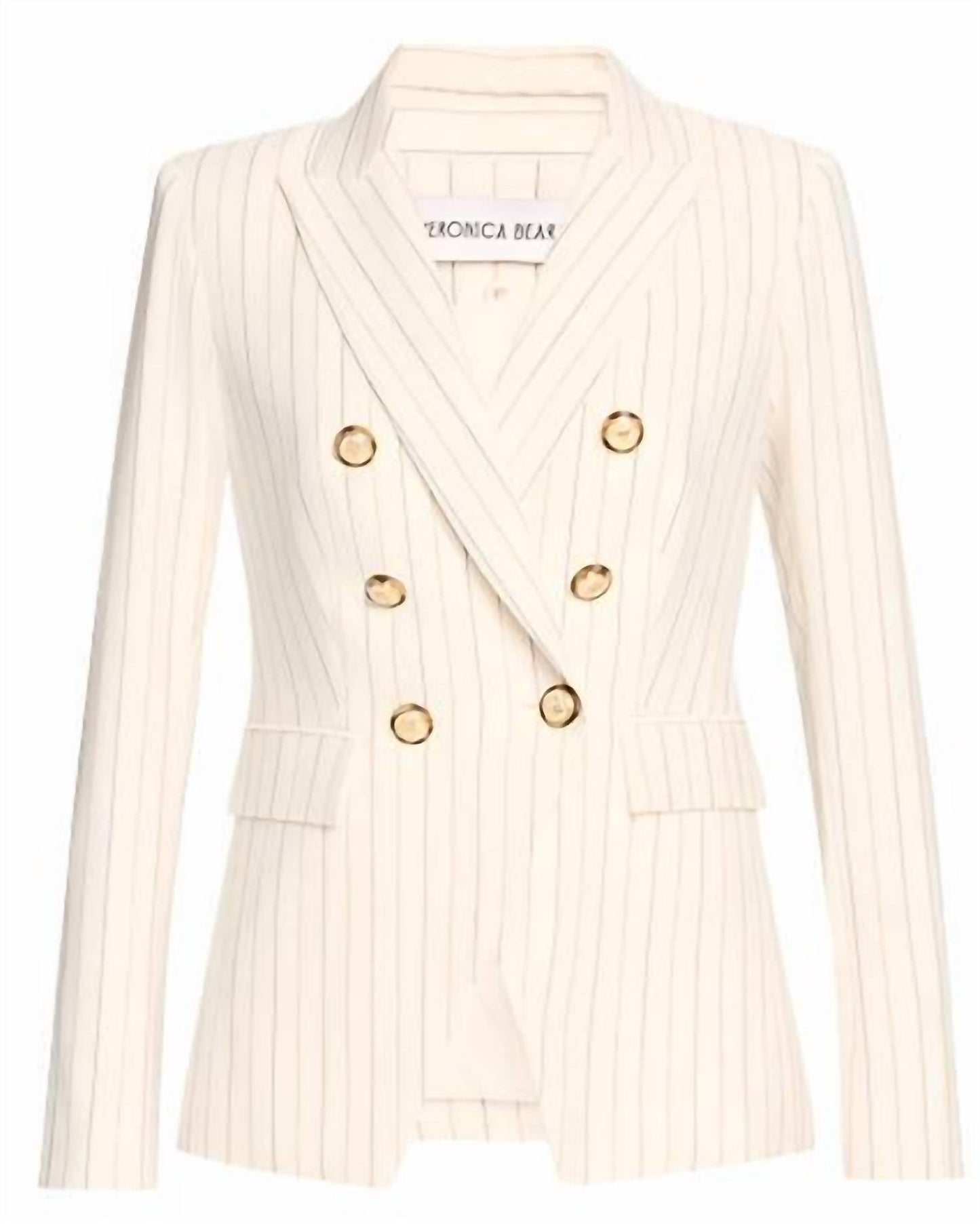 Veronica Beard - Miller Pinstripe Dickey Jacket