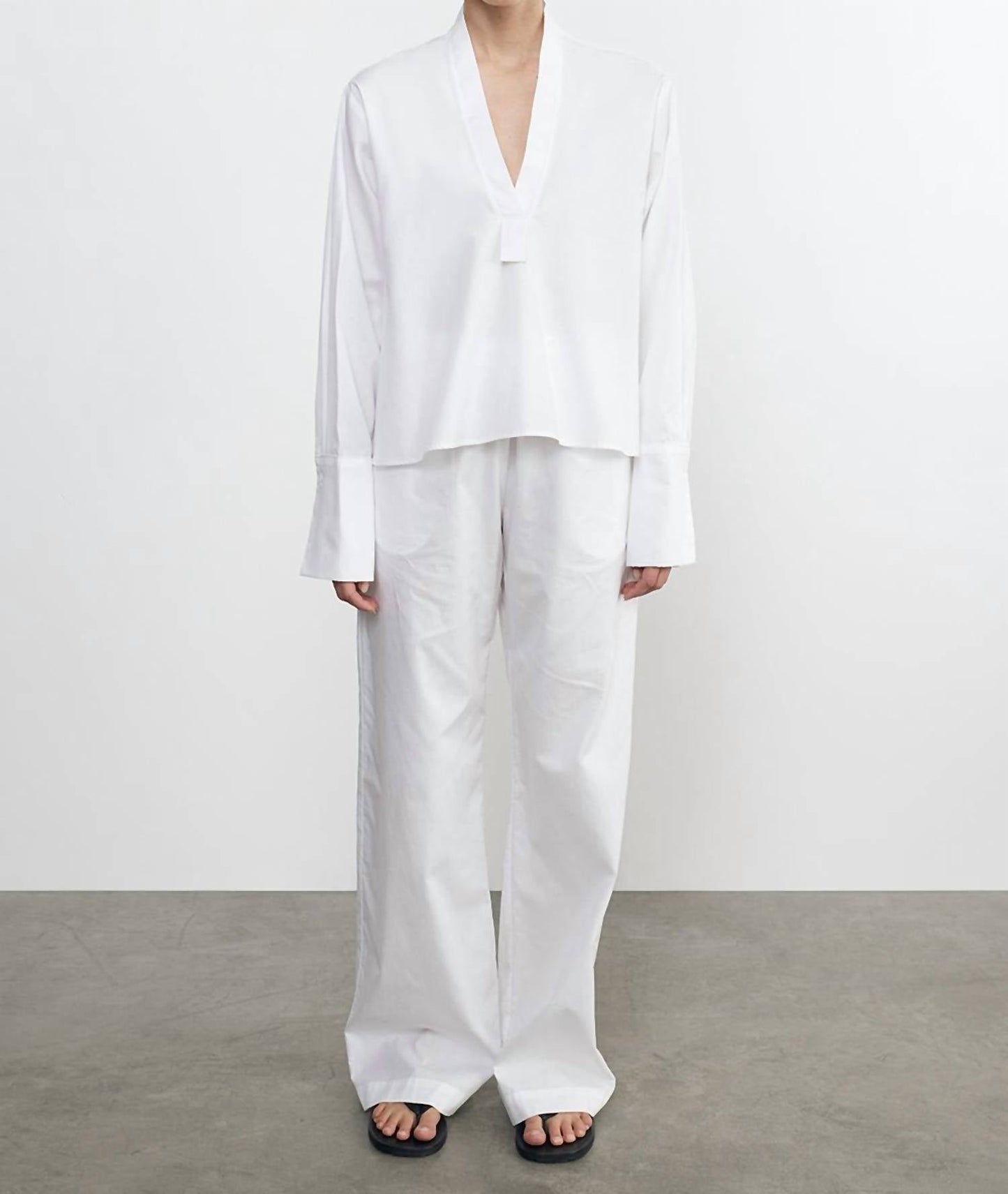 Enza Costa - Poplin Mariner Shirt