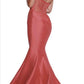 Jovani - Strapless Sweetheart Neckline Gown