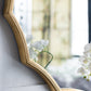 40" Round Sunburst Wall Mirror with Gold Finish