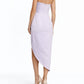 Amanda Uprichard - Strapless Asymmetrical Midi Dress