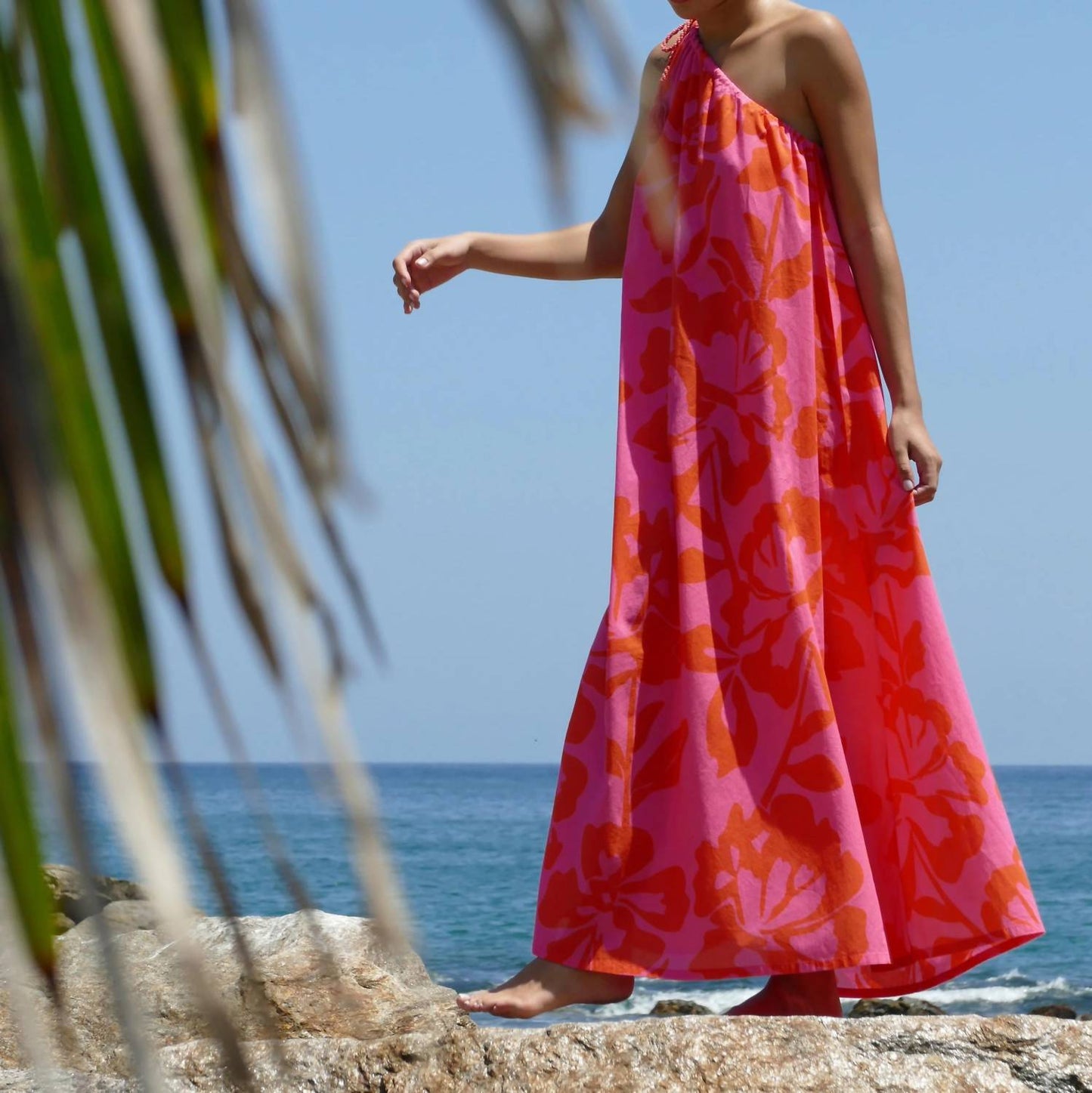 Bindu - Bindu Lydia One Shoulder Maxi Dress