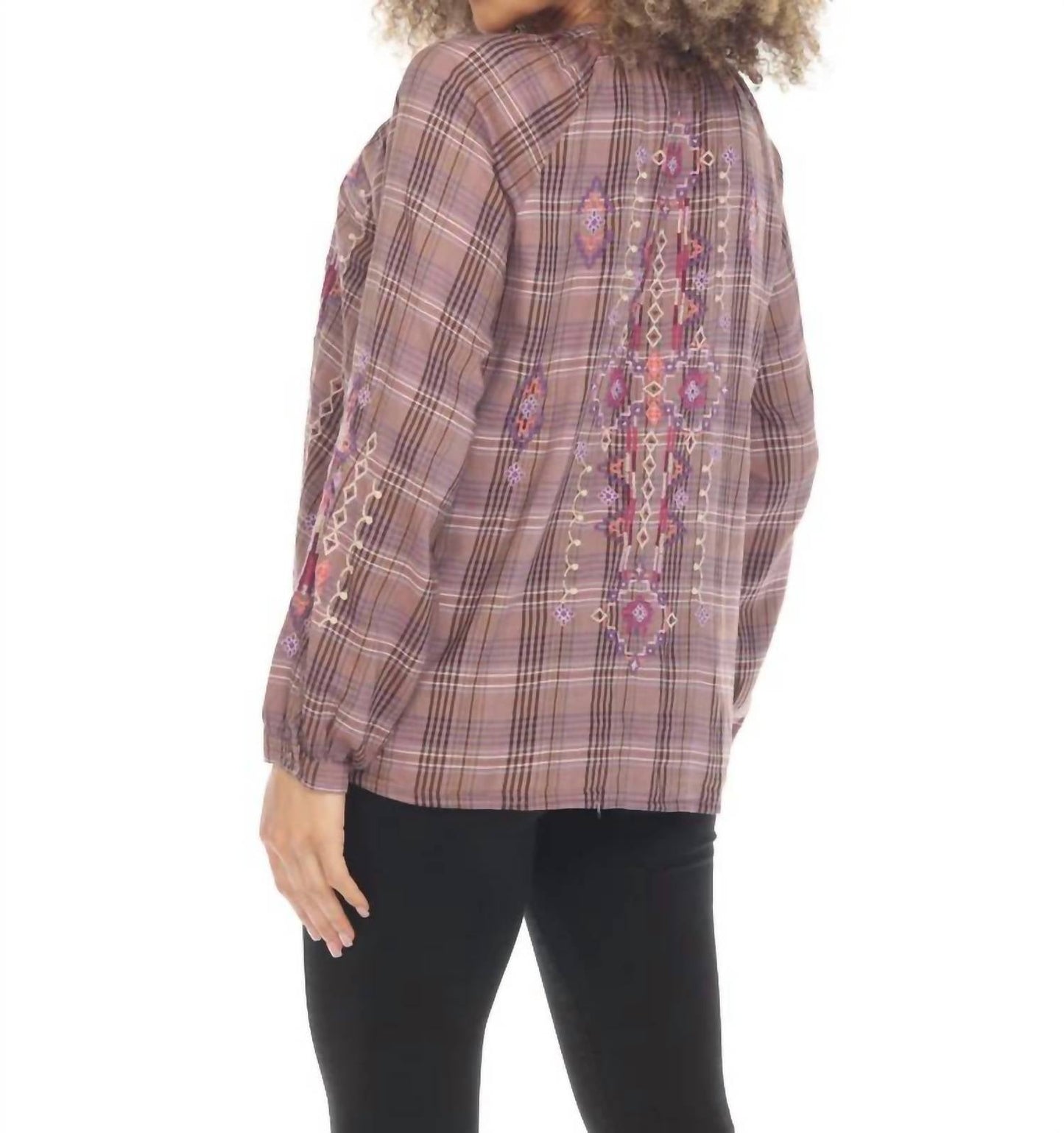 Johnny Was - Curacao Raglan Poet Shirt
