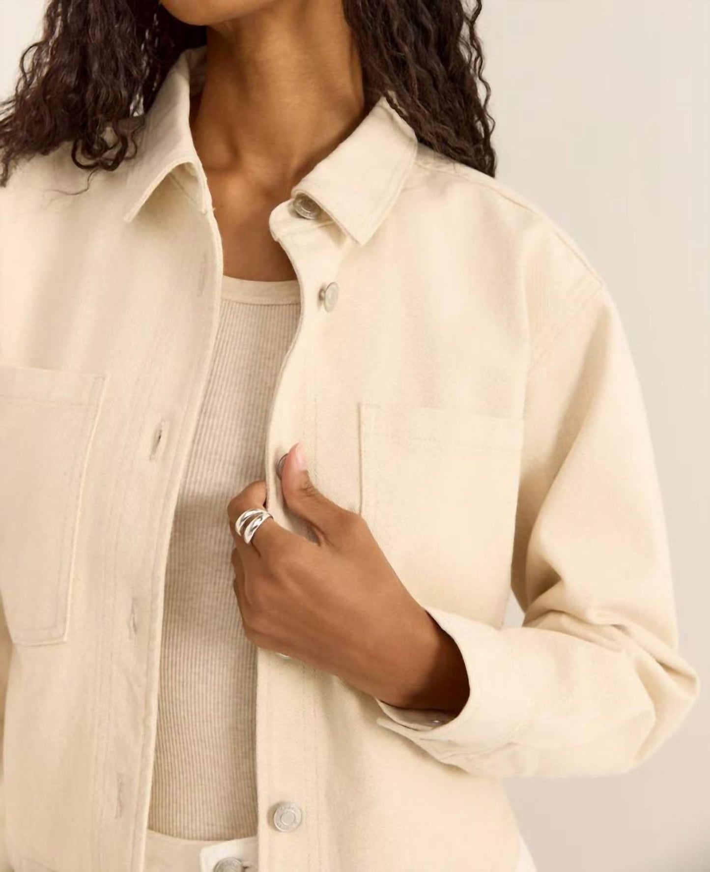 Z Supply - Cropped Denim Jacket