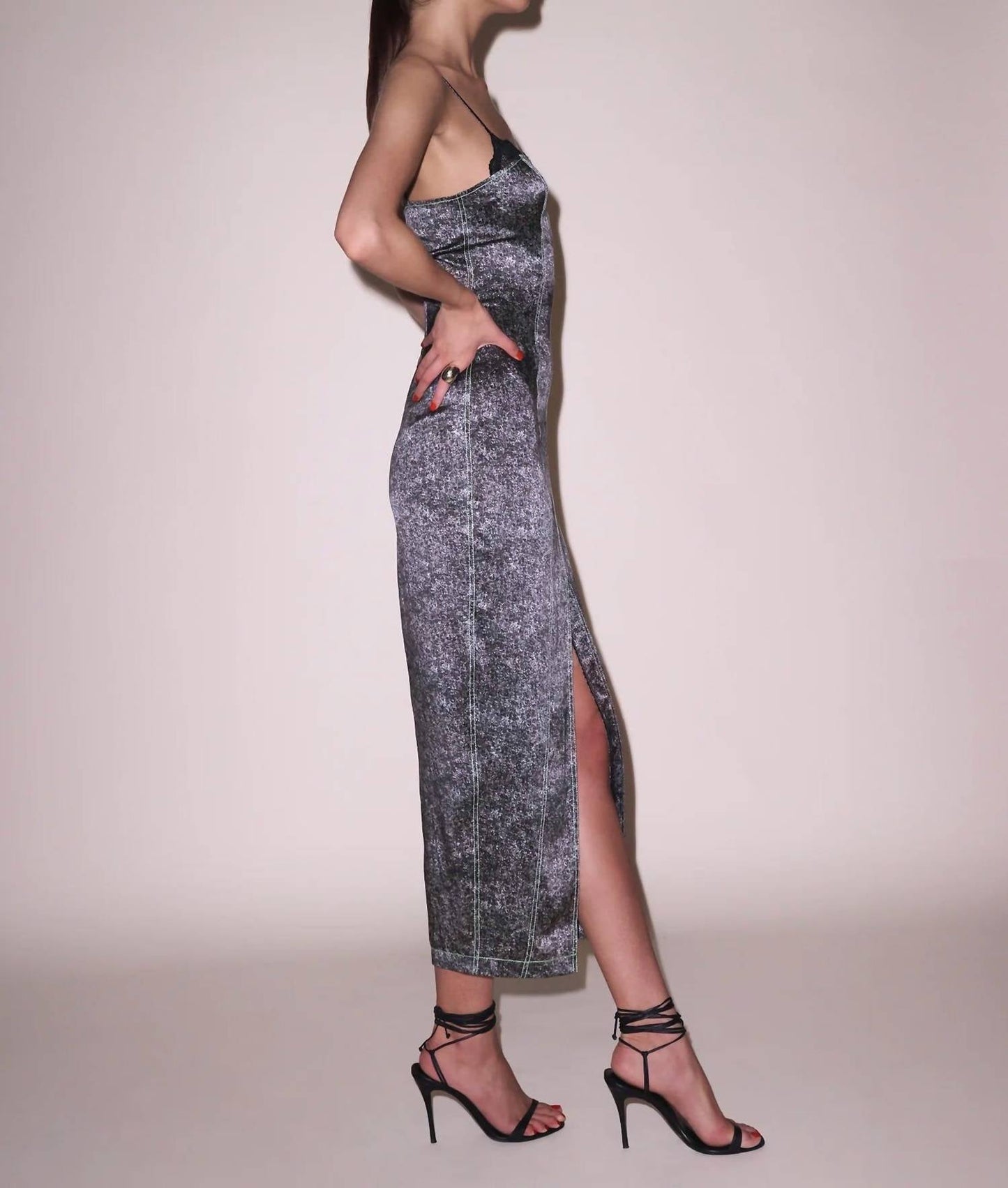 Fleur Du Mal - Margaux Acid Wash Maxi Dress