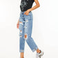 Kancan - Delta Mid Rise Boyfriend Jeans