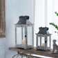 Wooden Candle Lantern Decorative Set of Two for Indoor and Outdoor Use