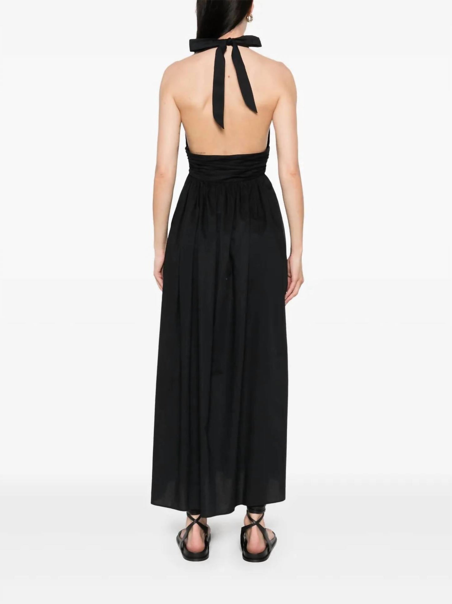 Matteau - Plunge Halter Dress